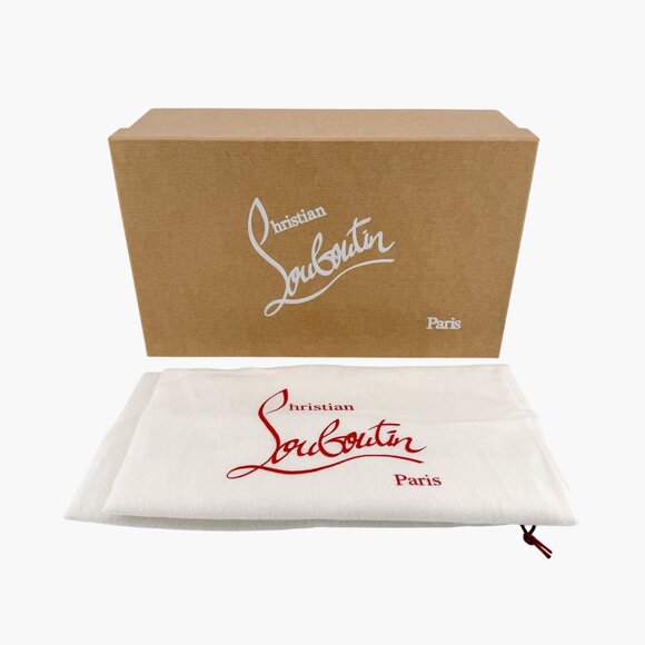 Christian Louboutin Arpoador Navy Blue Suede Sock Sneakers Size 37 US 7 Women's - Picture 2 of 16